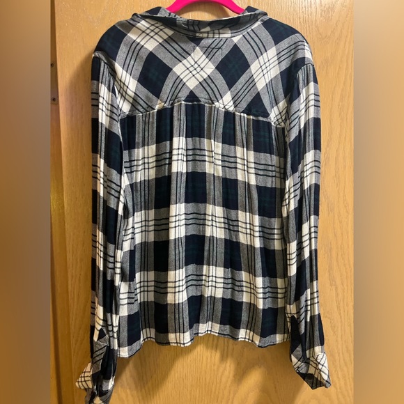 Rails cropped flannel size large - Picture 2 of 2